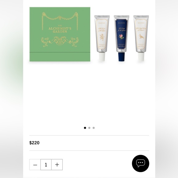 GUCCI Alchemist’s Garden Hand Set - Picture 2 of 2